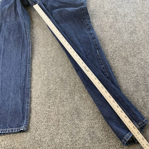 Vintage Levi’s 505 Mens Regular Fit Blue Jeans Red Tab Size 35x32 (Actual 33x32) - Picture 6 of 16